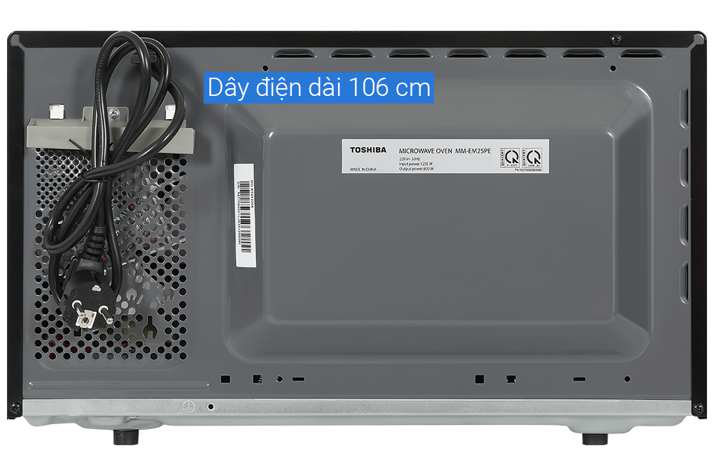 Lò vi sóng Toshiba MM-EM25PE(BM) 25 lít – Điện Máy Chính Hãng Giá Kho