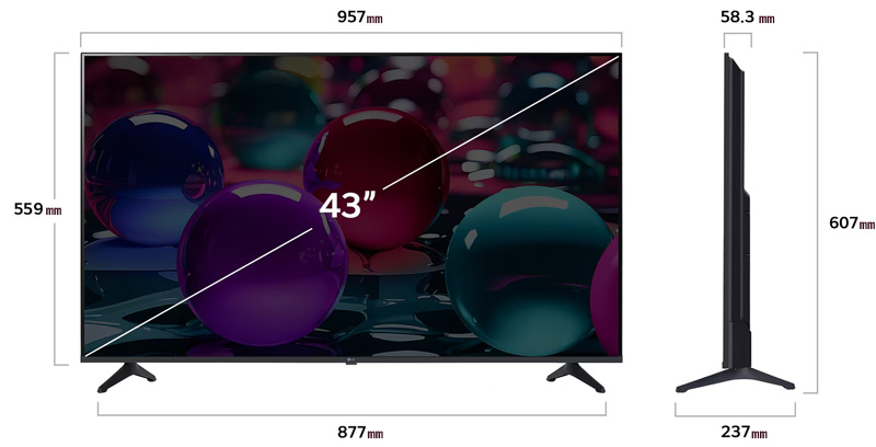 Smart tivi LG 43 inch 4K 43UA7350PSB