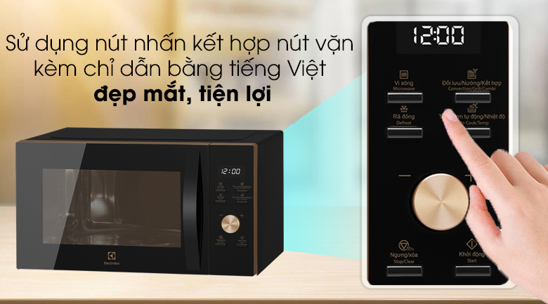 Lò vi sóng có nướng Electrolux EMC25D59EB 25 lít