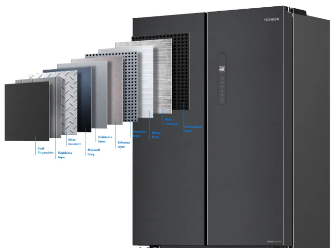 Tủ lạnh Toshiba Inverter 515 lít Multi Door GR-RF677WI-PMV(06)-MG