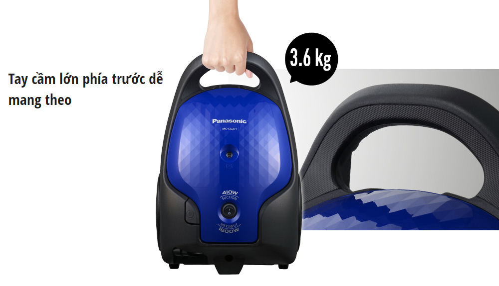 Máy hút bụi dạng hộp Panasonic MC-CG371AN46