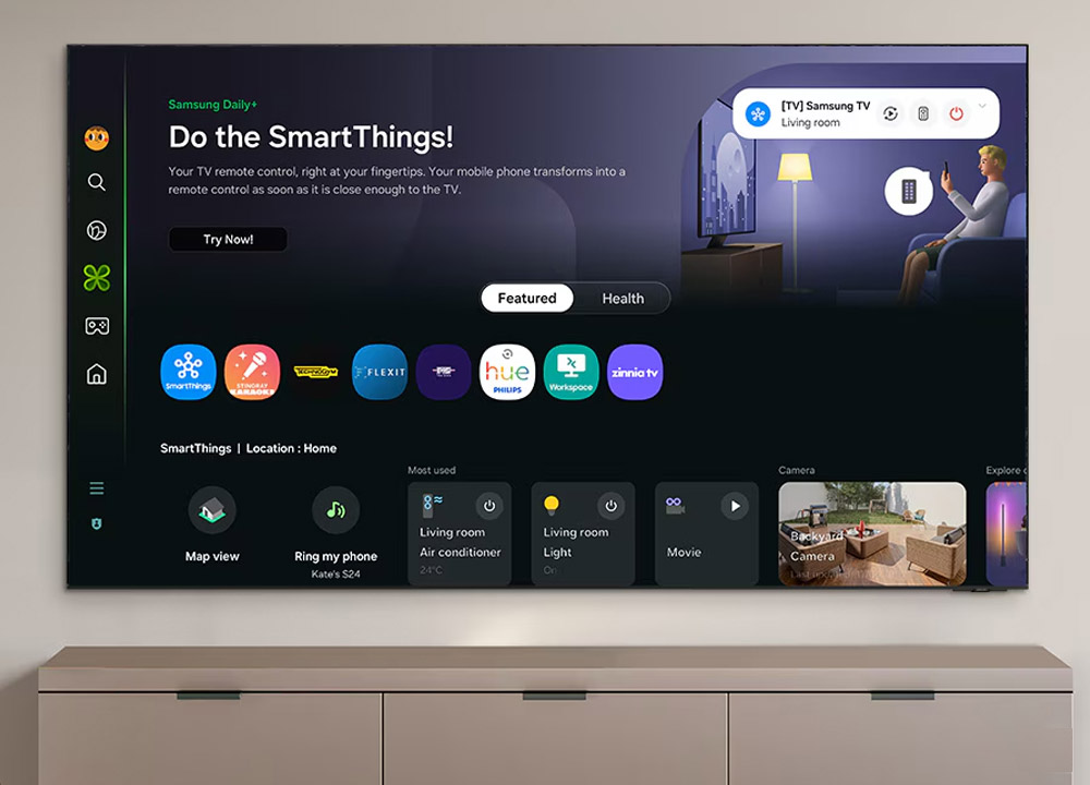Smart Tivi OLED Samsung AI 4K 55 inch QA55S90F