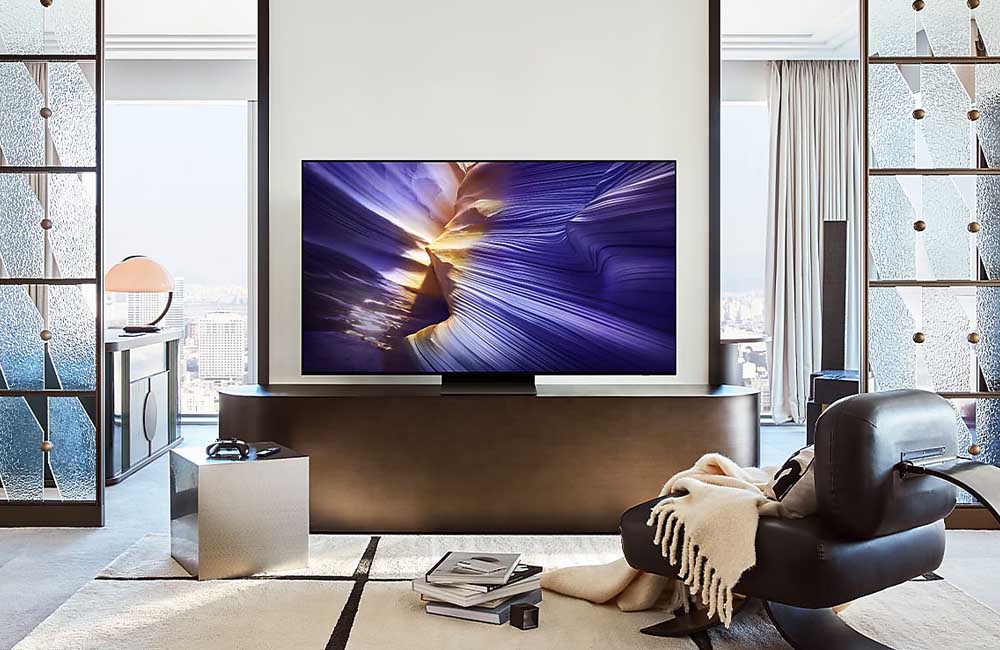 Smart Tivi OLED Samsung AI 4K 55 inch QA55S90F