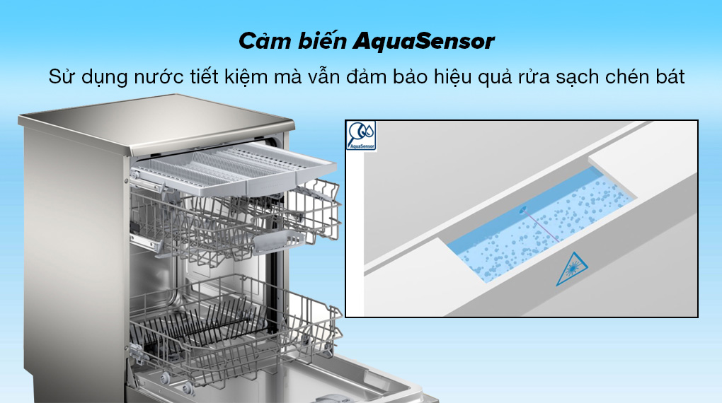 Máy rửa bát 14 bộ độc lập Bosch SMS4HMI07E
