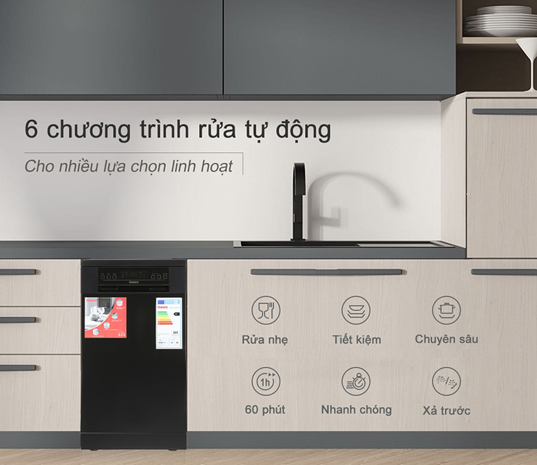 Máy rửa bát Galanz W45A3A401M-0E1(B)