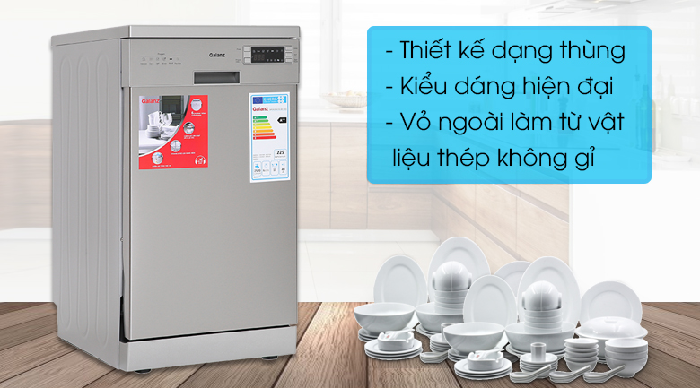Máy rửa bát 11 bộ độc lập Galanz W45A3A401S-0E1(SS)