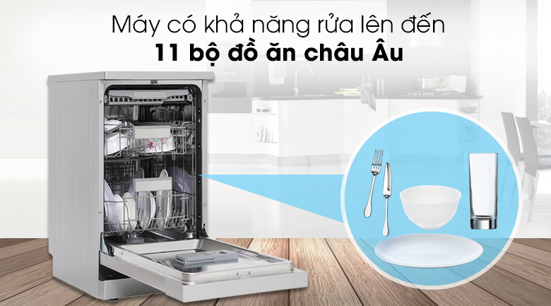 Máy rửa bát 11 bộ độc lập Galanz W45A3A401S-0E1(SS)