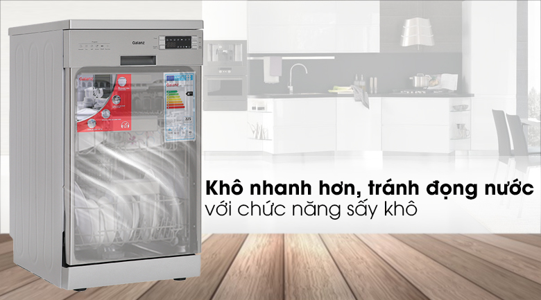Máy rửa bát 11 bộ độc lập Galanz W45A3A401S-0E1(SS)
