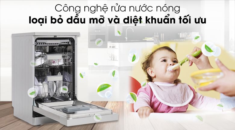 Máy rửa bát 11 bộ độc lập Galanz W45A3A401S-0E1(SS)