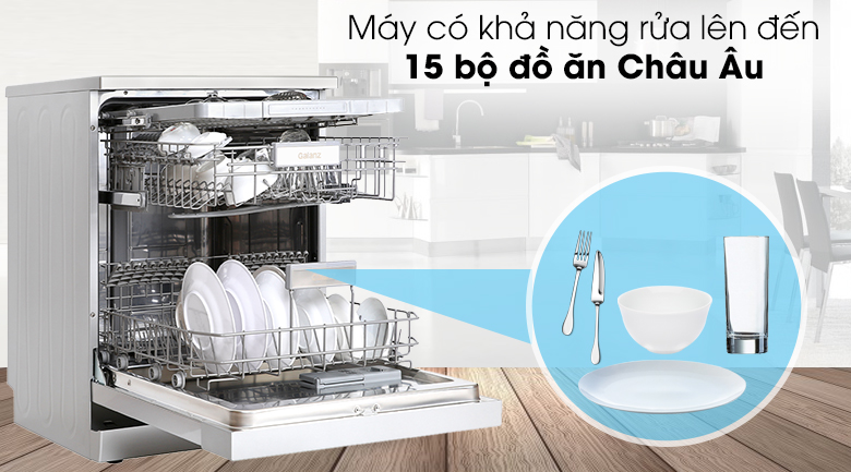 Máy rửa bát 15 bộ độc lập Galanz W60B1A401M-AE5(SS)