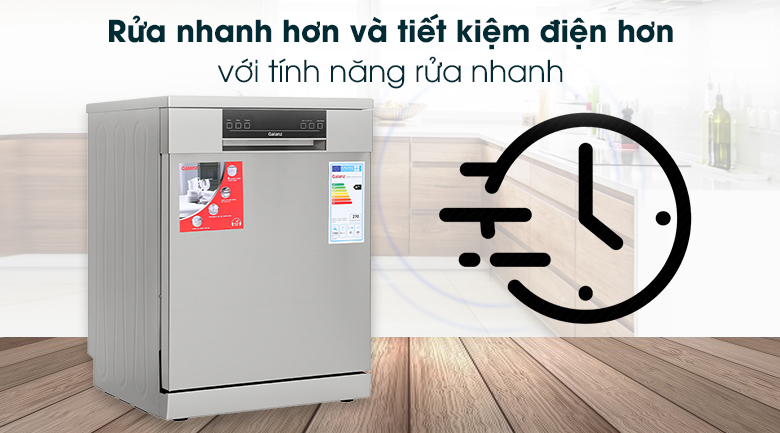 Máy rửa bát 15 bộ độc lập Galanz W60B1A401M-AE5(SS)