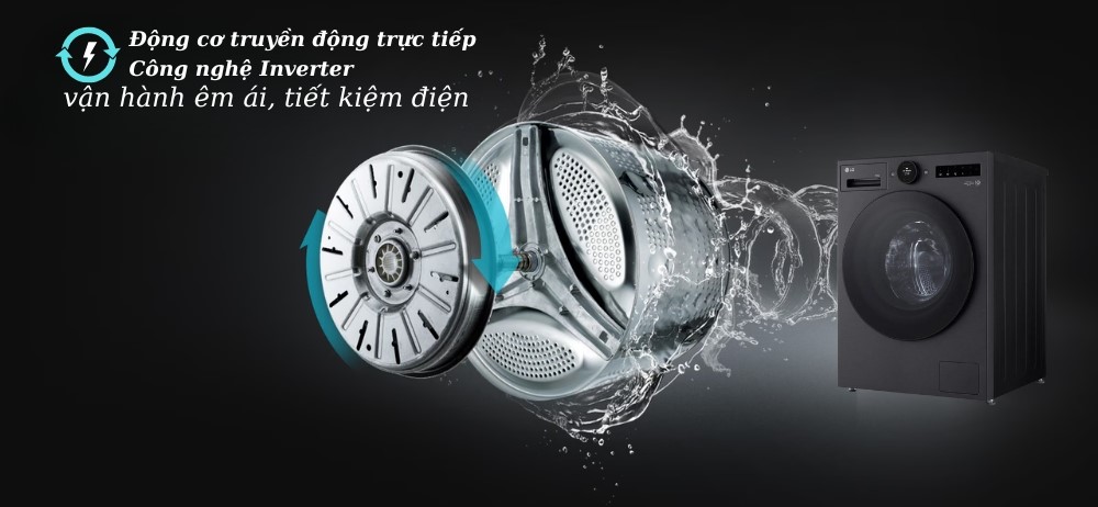 Máy giặt LG AI DD Inverter 12 kg FX1412S3KAV