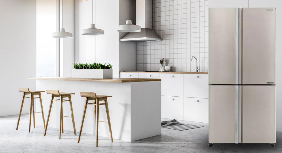 Tủ lạnh Sharp Inverter 525 lít SJ-FX610V-SL